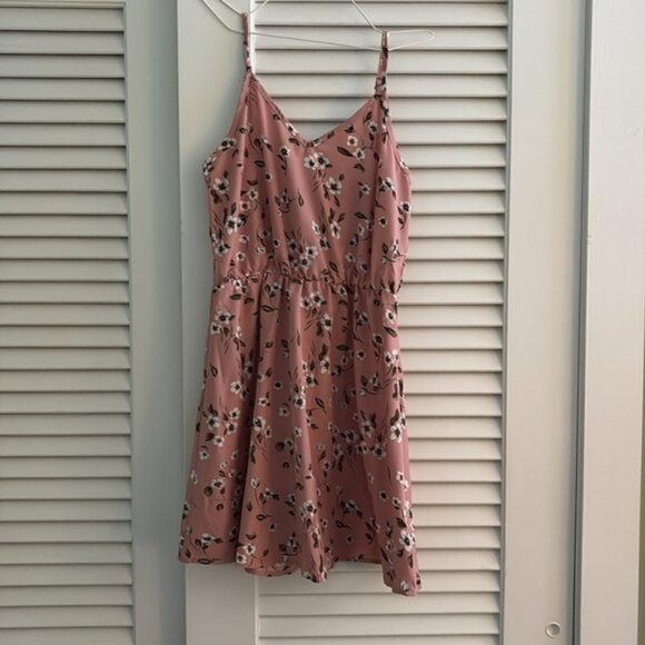 Floral Pink Sundress - Picture 1 of 4